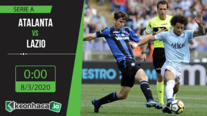Soi kèo Atalanta vs Lazio 0h, ngày 8/3/2020