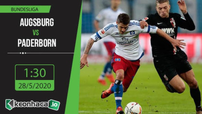 Soi kèo Augsburg vs Paderborn 1h30, ngày 28/5/2020