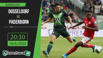 Soi kèo Dusseldorf vs Paderborn 20h30, ngày 16/5/2020