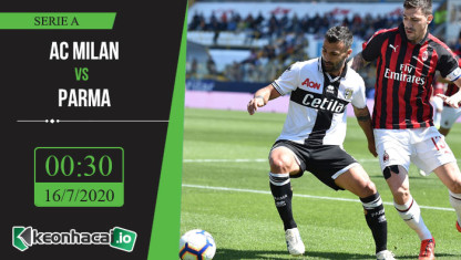 Soi kèo AC Milan vs Parma 0h30, ngày 16/7/2020