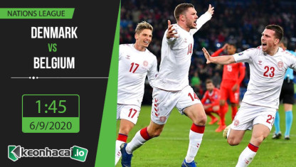 Soi kèo Denmark vs Belgium 1h45, ngày 6/9/2020