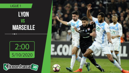 Soi kèo Lyon vs Marseille 2h, ngày 5/10/2020