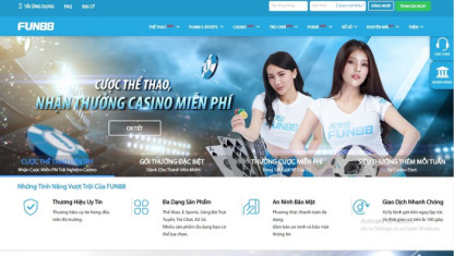 Fun88vi.TV – Nhà cái cá cược trực tuyến uy tín hàng đầu châu Á